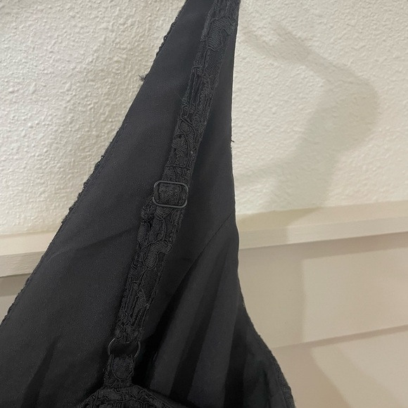 Yumi Kim Black Lace La Vida Midi Dress Size Large - Picture 14 of 16